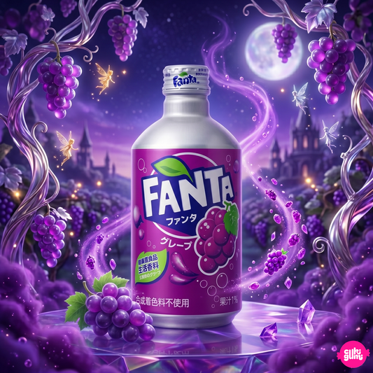 Fanta Grape 300 ml – Japán Szőlős Szénsavas Üditőital