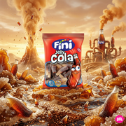 Fini Halal Fizzy Cola Bottles 75 g – Savanyú Kóla Ízű Gumicukor Üvegek
