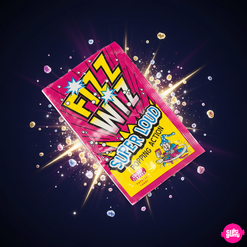 Fizz Wiz Popping Candy Cherry – Cherry popping candy 5g