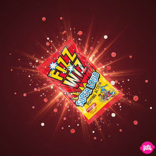 Fizz Wiz Popping Candy Strawberry – Epres pattogó cukorka 5g
