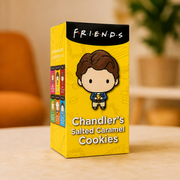 Friends Cookies Chandler's Salted Caramel 150 g – Sós Karamelldarabos Keksz