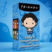 Friends Cookies Joey's Orange Chocolate Chip 150 g – Narancsízű Keksz Étcsokoládé-darabokkal