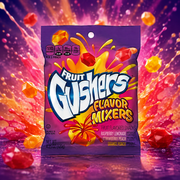 Fruit Gushers Flavor Mixers 120g – Folyékony Töltélékes Gyümölcsös Gumicukor Mix