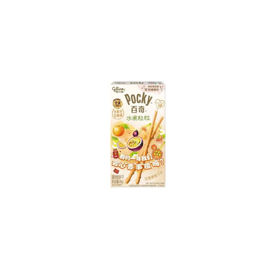 Glico Pocky – Maracuja és narancs ízű pálcikák 45g