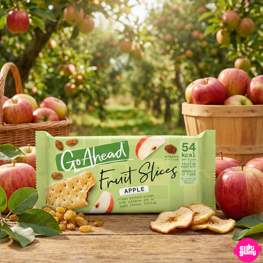 Go Ahead Almás Gyümölcsös Kekszszelet Mazsolával 172 g