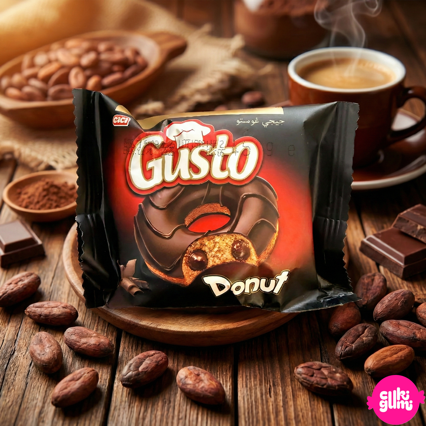 Gusto Csokikrémes Csokibevonatos Fánk 45 g