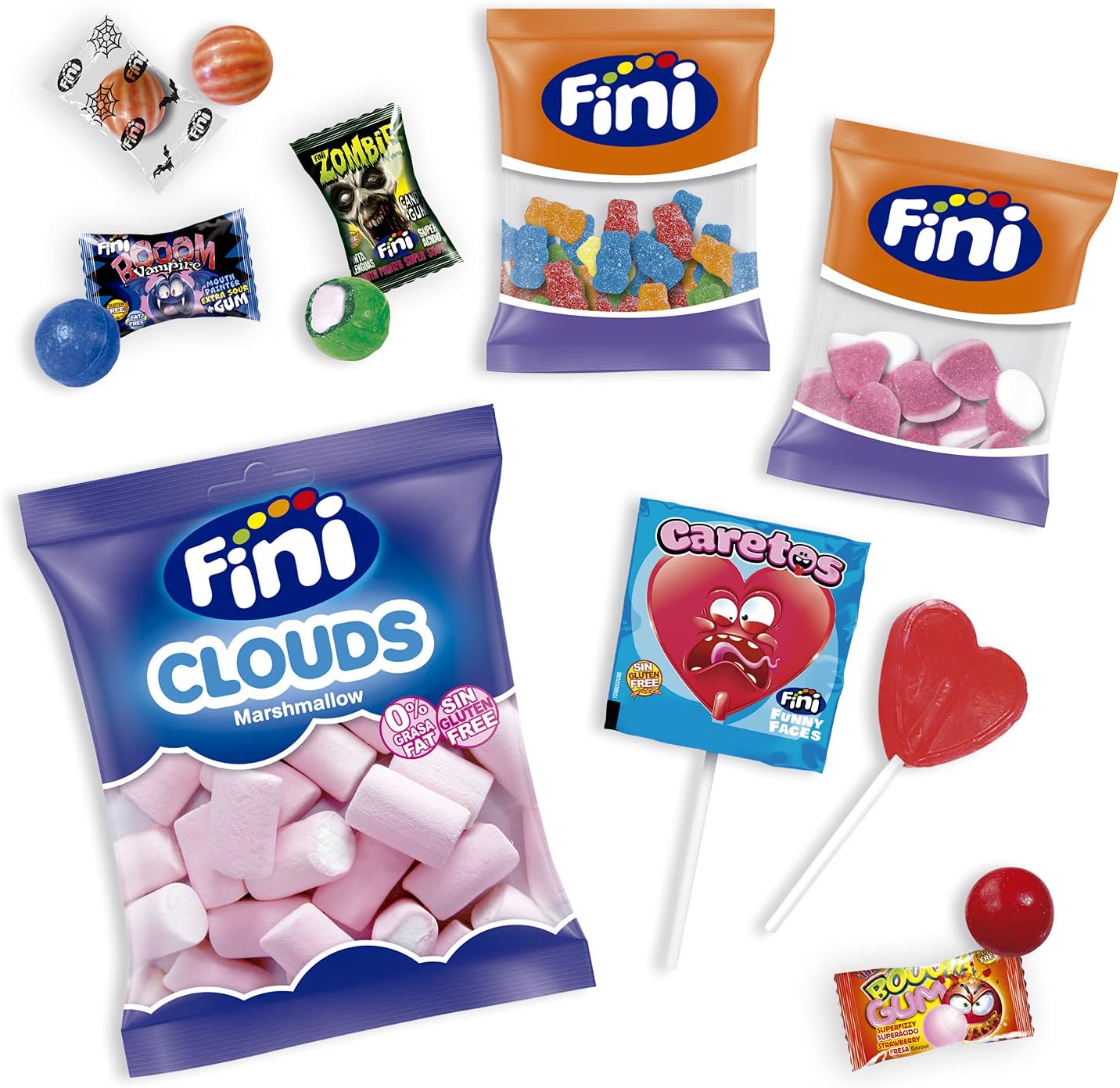 Halloweeni fini gumicukrok