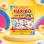 Haribo Fried Egg Pik 120 g – Saure Spiegelei-Gummibonbons