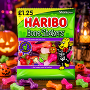 Haribo Bone Shakers Halloween Csont Alakú Gumicukor 140 g