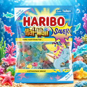 Haribo Hai-Waii Sauer 175g – Saure tropische Haigummibonbons
