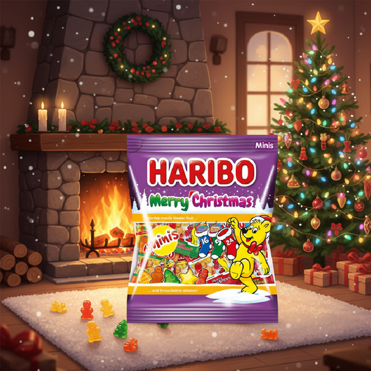 Haribo Karácsonyi Mini Gumicukrok – Ünnepi Ízutazás 250 g