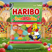 Haribo Fruchtballe gumicukor 160g