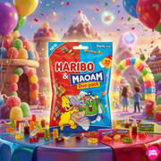 Haribo & Maoam Duo Pack 450 g – Vegyes Gumicukor és Rágós Cukorka Mix