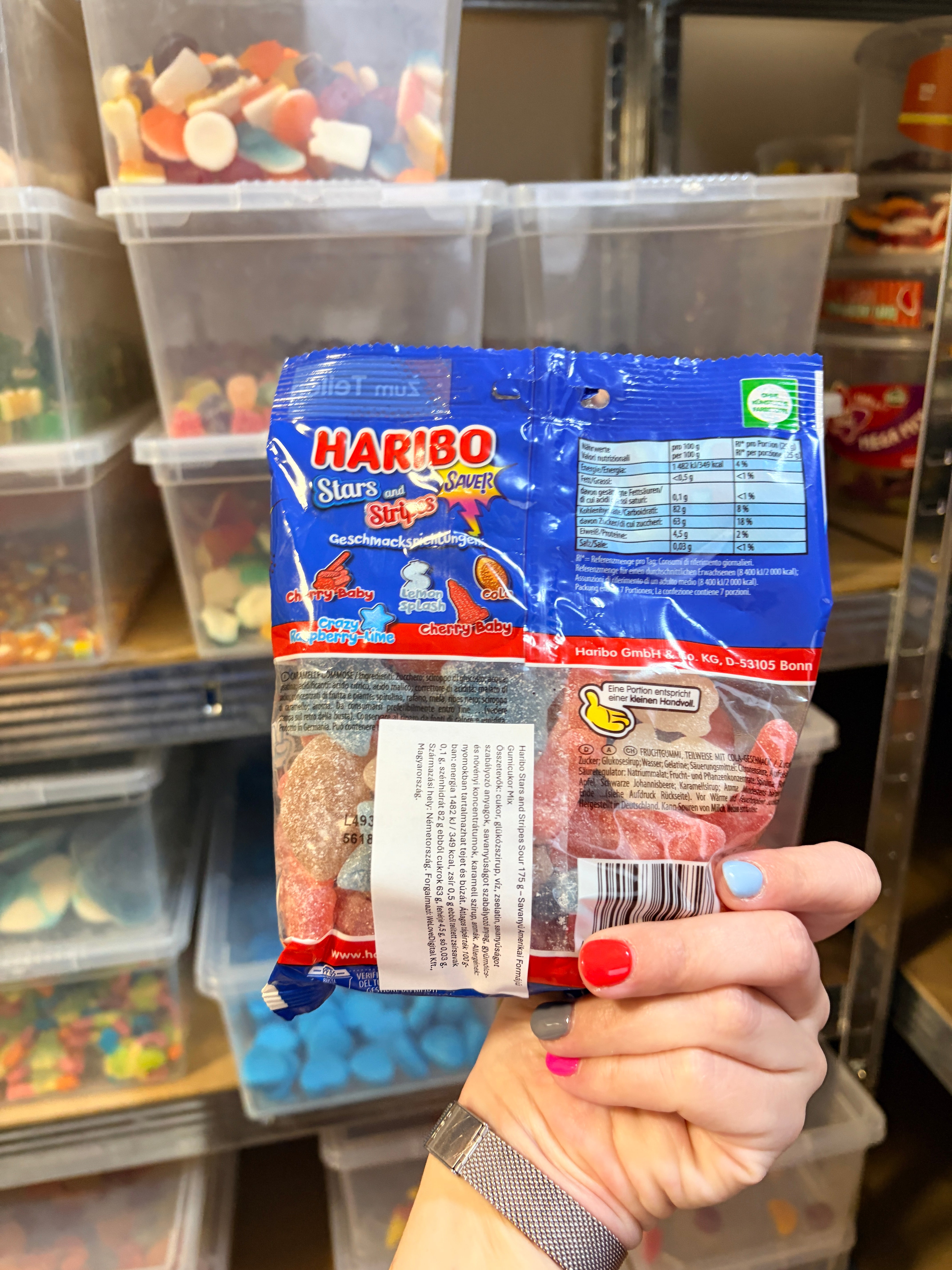 Haribo  Savanyú Amerikai Formájú Gumicukor Mix