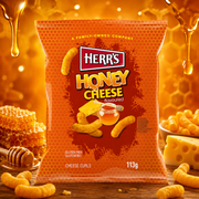 Herr's mézes-sajtos kukoricasnack 113 g – Herr's Honey Cheese Curls