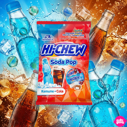 Hi-Chew Ramune & Cola Chewy Candy 85 g