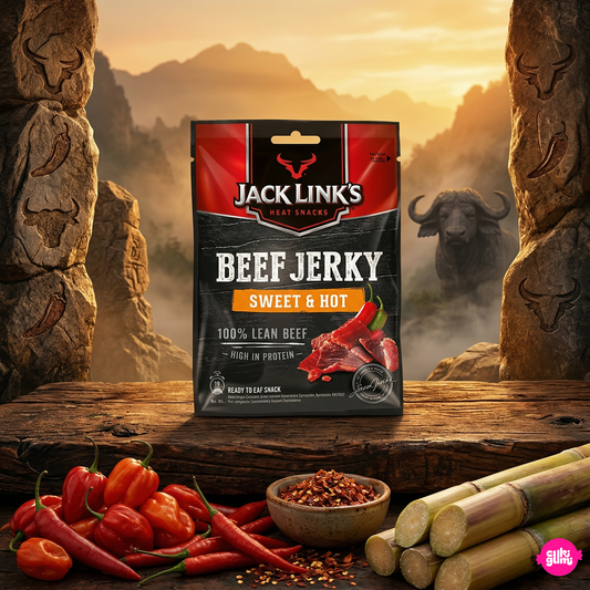 Jack Link's Beef Jerky Sweet & Hot 25 g – Édes-Csípős Marhahús Snack