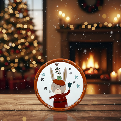 Jacobsens Nyúl Péter és barátai karácsonyi dán vajas keksz nyuszi mintával