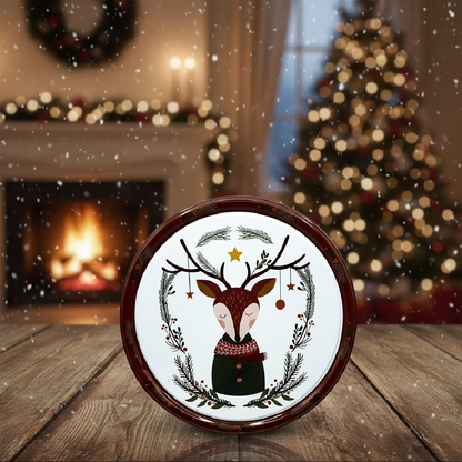 Jacobsens Nyúl Péter és barátai karácsonyi dán vajas rénszarvas róka mintával