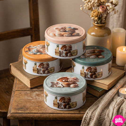 Jacobsens ''Cute Teddy'' Dán Vajas keksz (4 féle) 150g