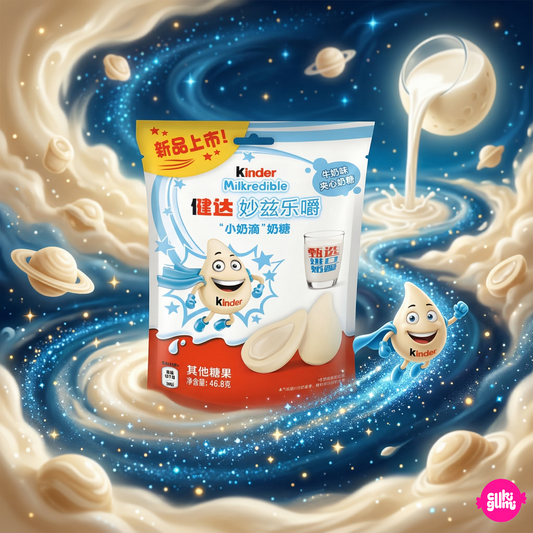 Kinder Tejes Krémes Gumicukor 46,8 g – KINDER Milkredible Milk Flavor