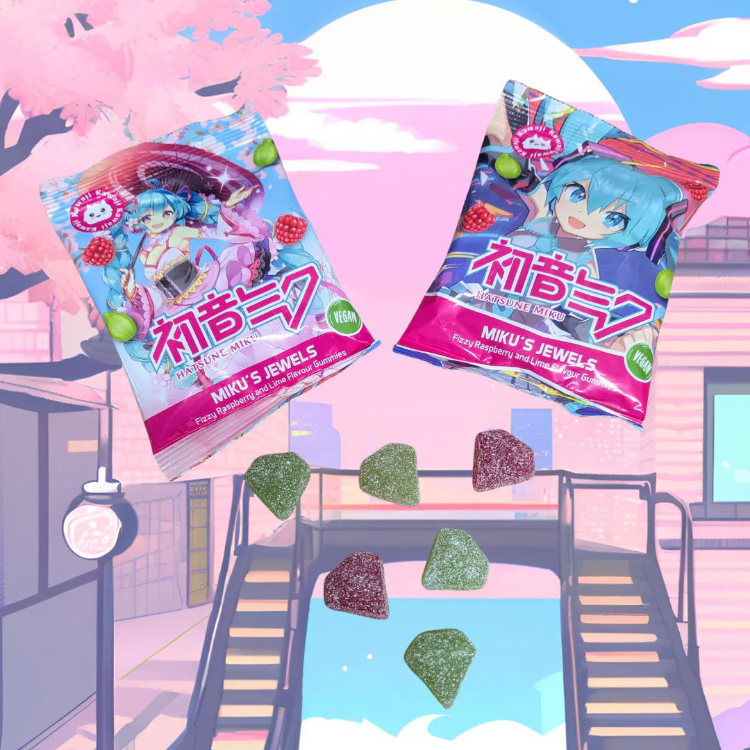 Kawaji x Hatsune Miku_s Jewels gumicukor