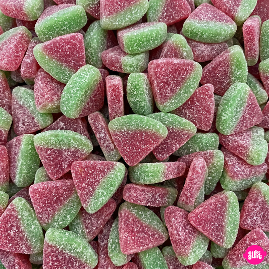 Kingsway Sour Melon Slices 100 g – Savanyú Dinnyés Gumicukor Szeletek