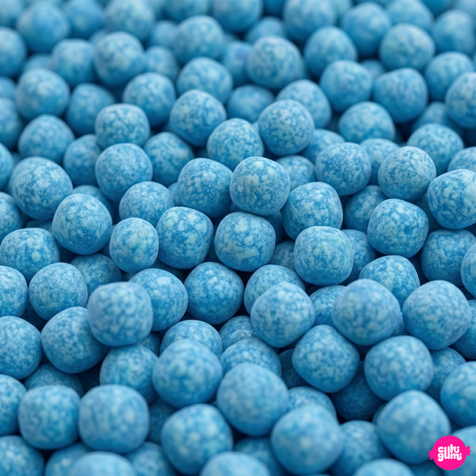 Kingsway Veggie Bon Bons Blue Raspberry 100 g – Áfonya Ízű Vegán Rágós gumicukor