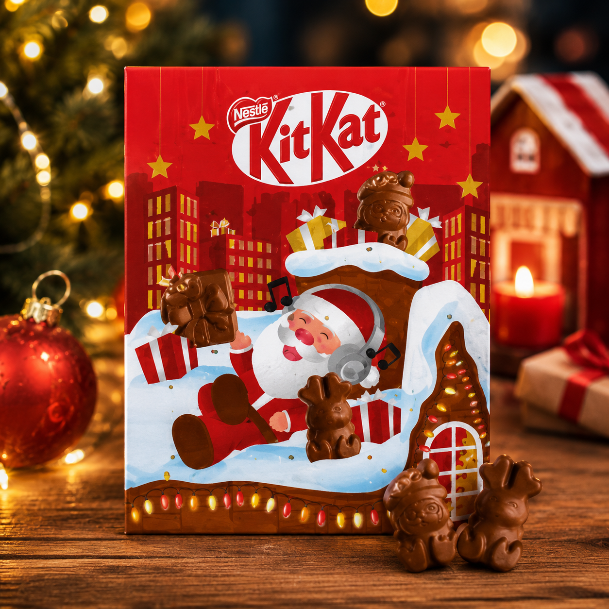 KitKat Advent Calendar Tejcsokoládés Adventi Naptár 85 g