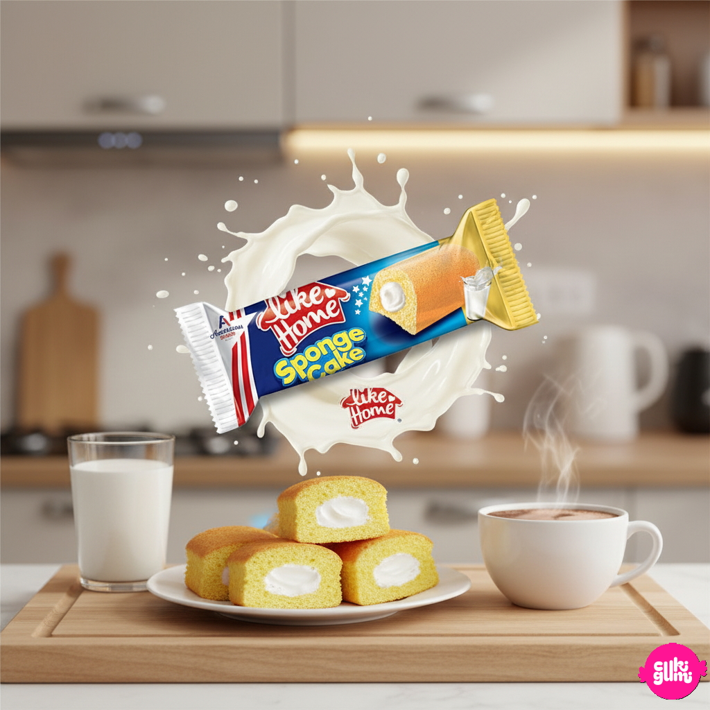 Like Home Sponge Cake Vanilla – Vaníliás piskóta 40g