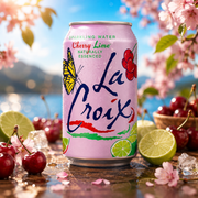 LaCroix cseresznye-lime ízű szénsavas víz 355 ml – Cherry Lime Sparkling Water