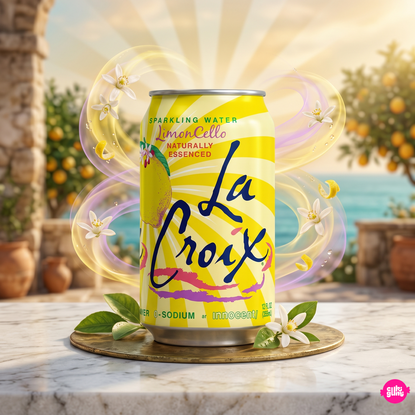 La Croix Sparkling Water Limoncello 355 ml – Limoncello Ízű Szénsavas Víz