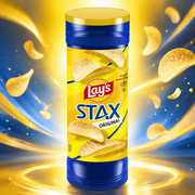 Lay's Stax Original 163g – Eredeti Sós Ízesítésű Burgonyachips