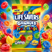 Lifesavers Gummies Fruit Rings 198g – Gyümölcsízű Gumicukor Karikák