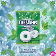 Lifesavers Mints Wint-O-Green 177 g – Mentolos Cukorka