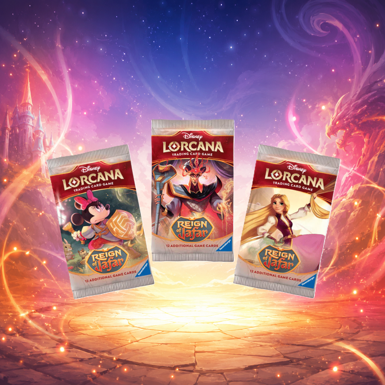 Disney Lorcana: Reign of Jafar Booster Pack (12 lapos)