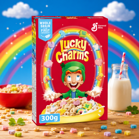 Lucky Charms 300 g – Marshmallow-os Teljes Kiőrlésű Reggelizőpehely