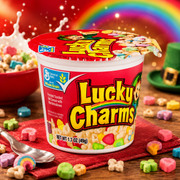 Lucky Charms Cup 49g – Amerikai Gabonapehely Színes Marshmallow Darabokkal