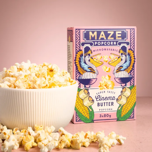 MAZE Popcorn – Mozis Vajízű 240g (3x80g)