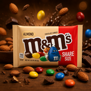 M&M's Almond 80g – Mandulás Tejcsokoládés Drazsé