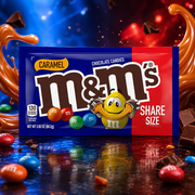 M&M's Caramel 80g – Karamellás Tejcsokoládés Drazsé