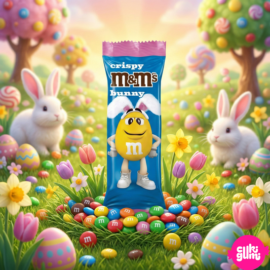 M&M's Crispy Bunny – Ropogós töltelékes tejcsokoládé nyuszi 29 g