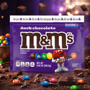 M&M's Dark Chocolate 266g – Étcsokoládés Drazsé