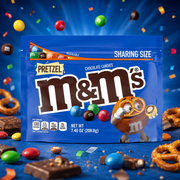 M&M's Pretzel 210g – Pereces Tejcsokoládés Drazsé