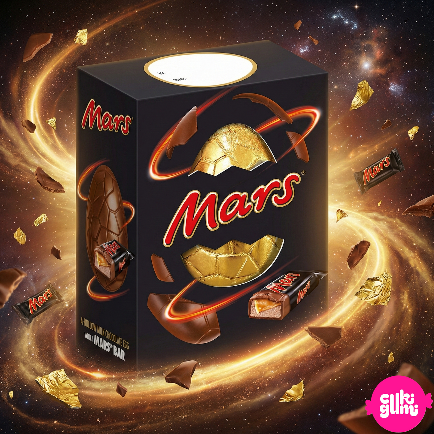 Mars Large Egg – Tejcsokoládé húsvéti tojás 171 g