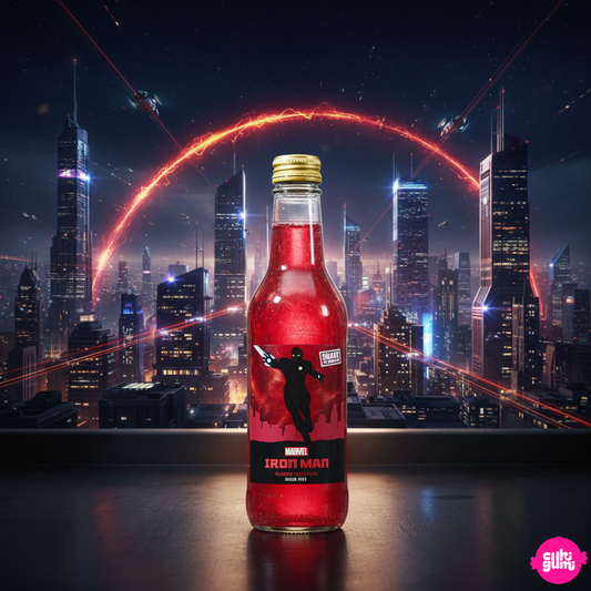 Marvel Iron Man Reactor Red Fruits – Vörös gyümölcs ízű szénsavas ital 330ml