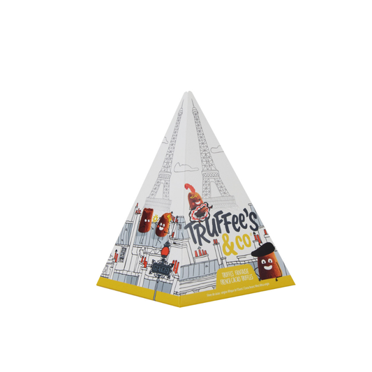 Mathez Truffee's&co Natúr trüffel piramis dobozban 100g