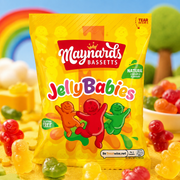 Maynards Bassetts gyümölcsízű Jelly Babies zselécukorka 130 g – Jelly Babies
