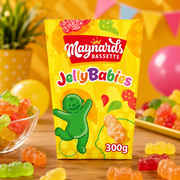 Maynards Bassetts Jelly Babies vegyes gyümölcsízű zselécukor figurák 300 g