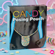 Candy Posing Pouch 145 g - Ehető cukorka alsó (férfi tangabugyi)